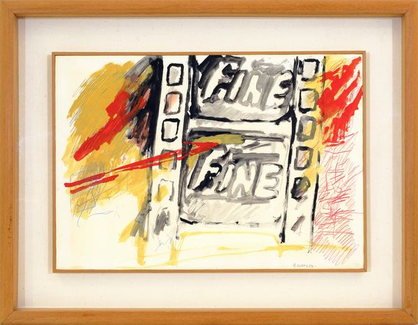 RAOUL SCHULTZ : Cinema  - Asta Asta di Arte Moderna e Contemporanea - Associazione Nazionale - Case d'Asta italiane