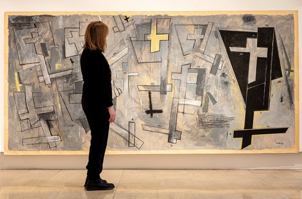 FABRIZIO PLESSI : Progetto studio per video installazione Madrid Museo Espanol de Arte Contemporanea  - Asta Asta di Arte Moderna e Contemporanea - Associazione Nazionale - Case d'Asta italiane