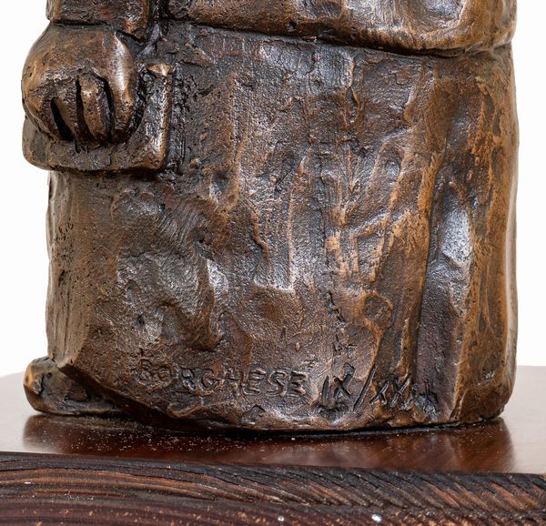 Franz Borghese : Il baciamano  - Asta Asta di Arte Moderna e Contemporanea - Associazione Nazionale - Case d'Asta italiane