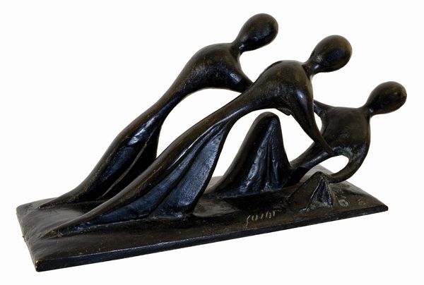 VIRGILIO GUIDI : Figure nello spazio  - Asta Asta di Arte Moderna e Contemporanea - Associazione Nazionale - Case d'Asta italiane