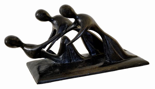 VIRGILIO GUIDI : Figure nello spazio  - Asta Asta di Arte Moderna e Contemporanea - Associazione Nazionale - Case d'Asta italiane