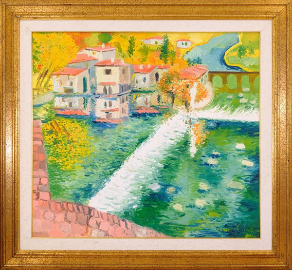 ATHOS FACCINCANI : Paesaggio  - Asta Asta di Arte Moderna e Contemporanea - Associazione Nazionale - Case d'Asta italiane