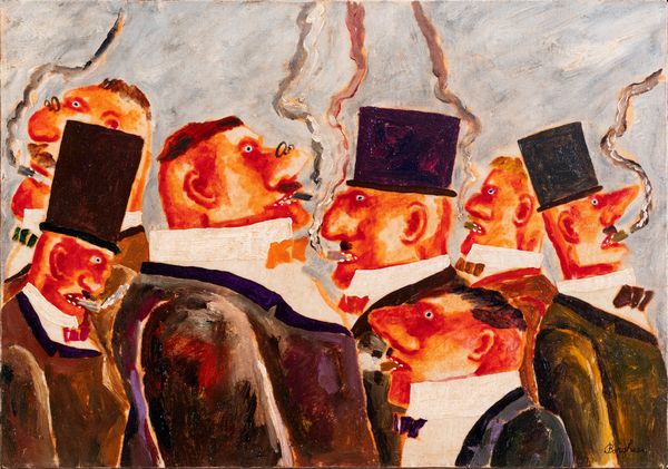 Franz Borghese : I fumatori  - Asta Asta di Arte Moderna e Contemporanea - Associazione Nazionale - Case d'Asta italiane