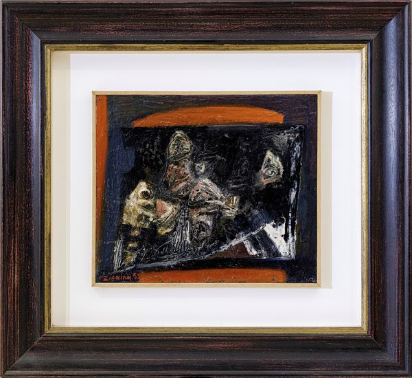 GIUSEPPE ZIGAINA : Teste e lische di pesce  - Asta Asta di Arte Moderna e Contemporanea - Associazione Nazionale - Case d'Asta italiane