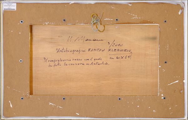 UMBERTO  MARIANI : Autobiografico: Kapitan Klebnikou  - Asta Asta di Arte Moderna e Contemporanea - Associazione Nazionale - Case d'Asta italiane