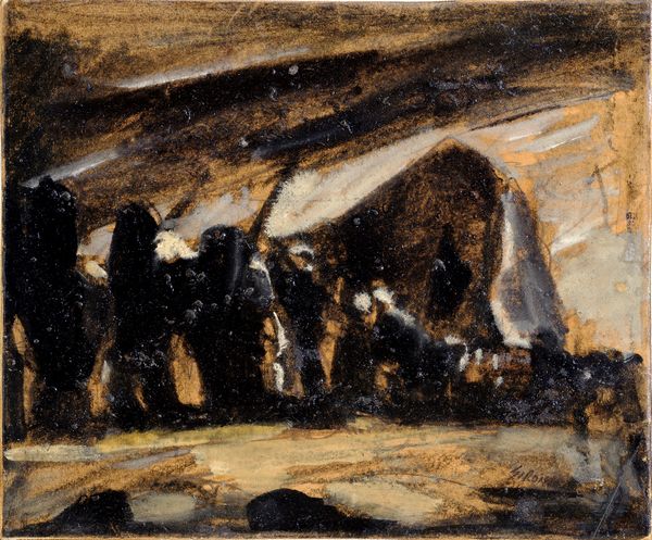 Mario Sironi : Paesaggio con montagne  - Asta Asta di Arte Moderna e Contemporanea - Associazione Nazionale - Case d'Asta italiane