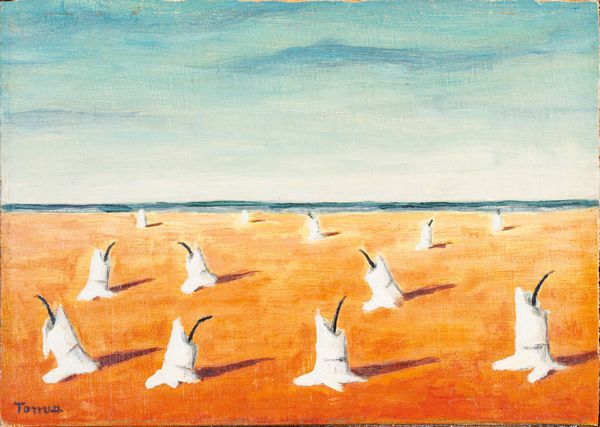 FIORENZO TOMEA : Candele sulla spiaggia  - Asta Asta di Arte Moderna e Contemporanea - Associazione Nazionale - Case d'Asta italiane