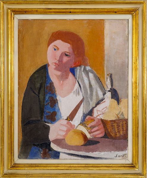 BRUNO SAETTI : La donna con il pane  - Asta Asta di Arte Moderna e Contemporanea - Associazione Nazionale - Case d'Asta italiane
