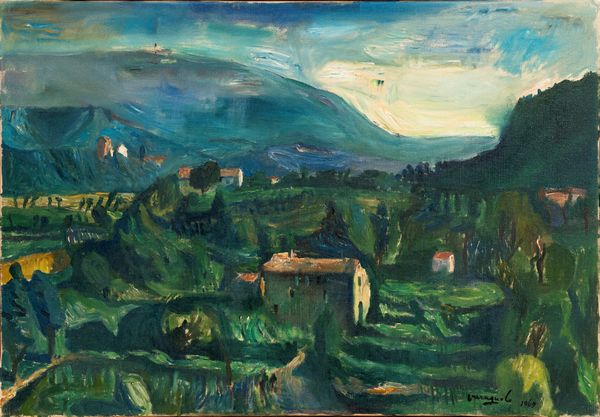 MARIO VARAGNOLO : Paesaggio montano  - Asta Asta di Arte Moderna e Contemporanea - Associazione Nazionale - Case d'Asta italiane