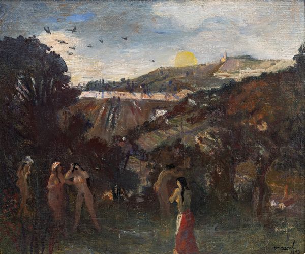 MARIO VARAGNOLO : Scena campestre  - Asta Asta di Arte Moderna e Contemporanea - Associazione Nazionale - Case d'Asta italiane