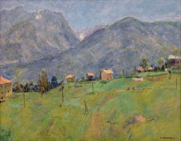 NINO SPRINGOLO : Montagne  - Asta Asta di Arte Moderna e Contemporanea - Associazione Nazionale - Case d'Asta italiane