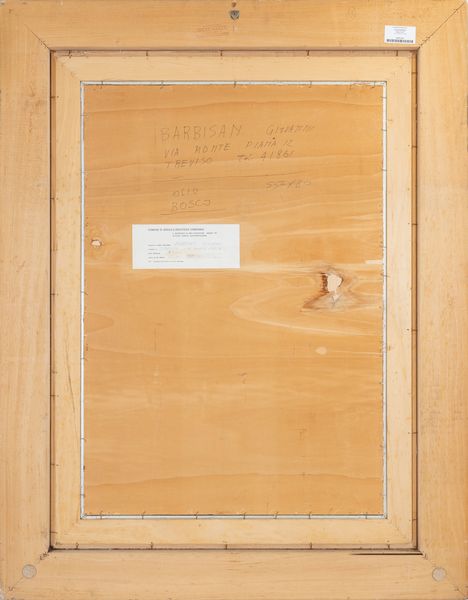 GIOVANNI BARBISAN : Bosco  - Asta Asta di Arte Moderna e Contemporanea - Associazione Nazionale - Case d'Asta italiane