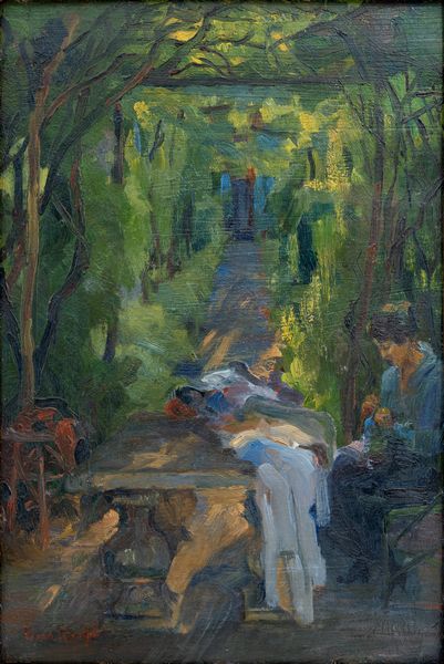 LINA ROSSO : Il pergolato  - Asta Asta di Arte Moderna e Contemporanea - Associazione Nazionale - Case d'Asta italiane