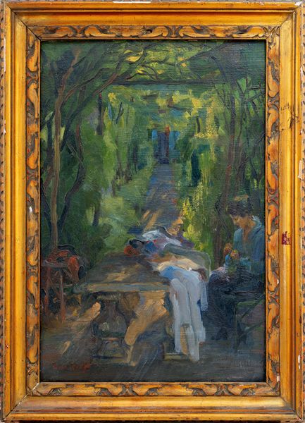 LINA ROSSO : Il pergolato  - Asta Asta di Arte Moderna e Contemporanea - Associazione Nazionale - Case d'Asta italiane