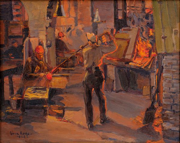 LINA ROSSO : Mastro vetraio, Murano  - Asta Asta di Arte Moderna e Contemporanea - Associazione Nazionale - Case d'Asta italiane