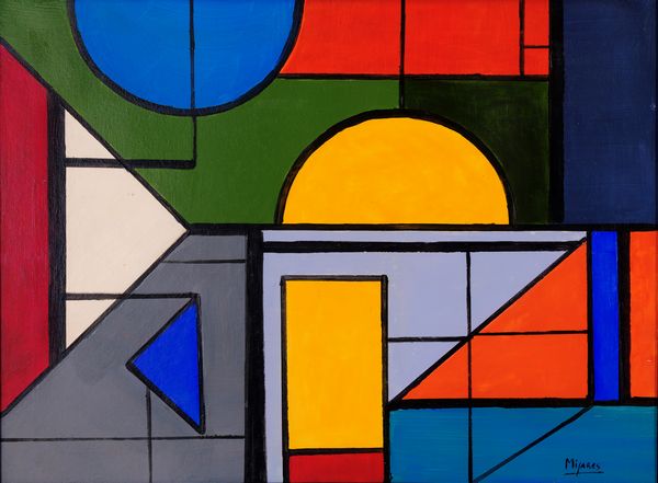 JOSE MARIA MIJARES : Composizione  - Asta Asta di Arte Moderna e Contemporanea - Associazione Nazionale - Case d'Asta italiane