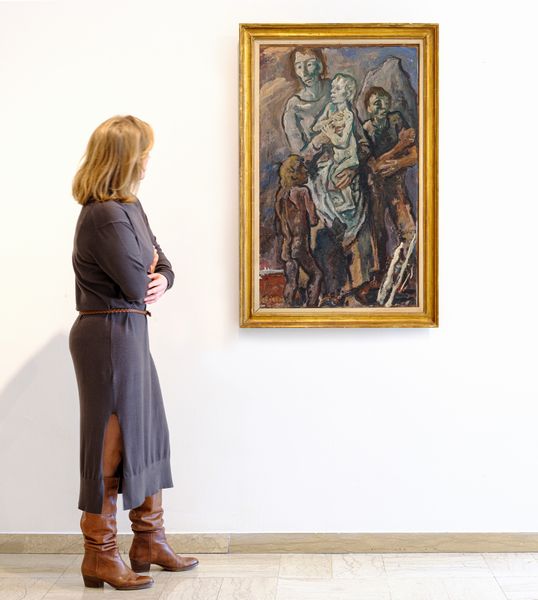 Felice Carena : Famiglia  - Asta Asta di Arte Moderna e Contemporanea - Associazione Nazionale - Case d'Asta italiane