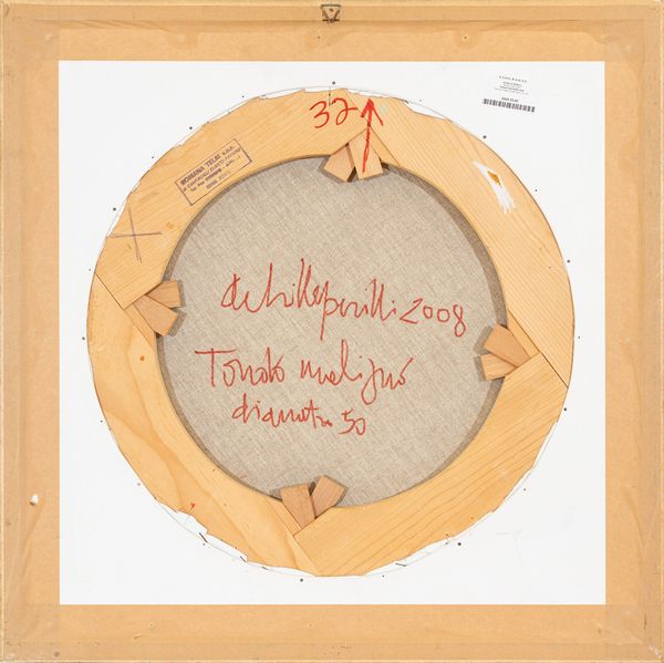 ACHILLE PERILLI : Tondo maligno  - Asta Asta di Arte Moderna e Contemporanea - Associazione Nazionale - Case d'Asta italiane