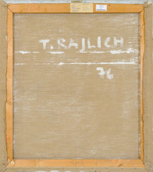 TOMAS RAJLICH : senza titolo  - Asta Asta di Arte Moderna e Contemporanea - Associazione Nazionale - Case d'Asta italiane