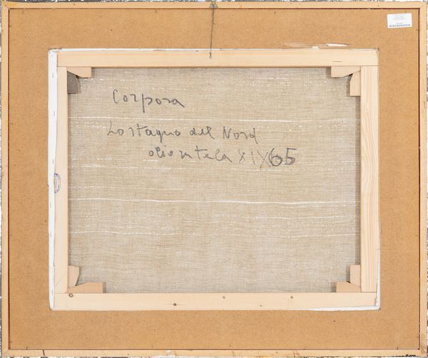 ANTONIO CORPORA : Lo stagno del nord  - Asta Asta di Arte Moderna e Contemporanea - Associazione Nazionale - Case d'Asta italiane
