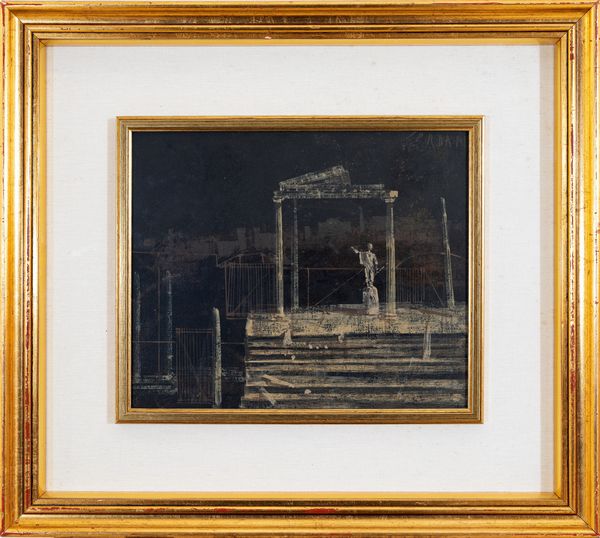 VASILIJE JOSIP JORDAN : Forum Romanum  - Asta Asta di Arte Moderna e Contemporanea - Associazione Nazionale - Case d'Asta italiane