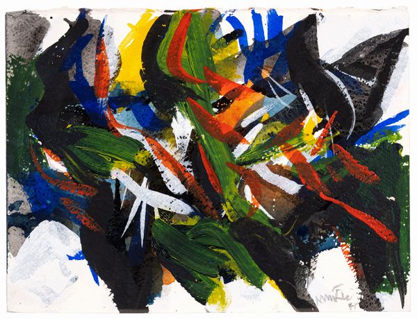 EDO  MURTIC : senza titolo  - Asta Asta di Arte Moderna e Contemporanea - Associazione Nazionale - Case d'Asta italiane