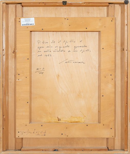 GIUSEPPE SANTOMASO : senza titolo  - Asta Asta di Arte Moderna e Contemporanea - Associazione Nazionale - Case d'Asta italiane