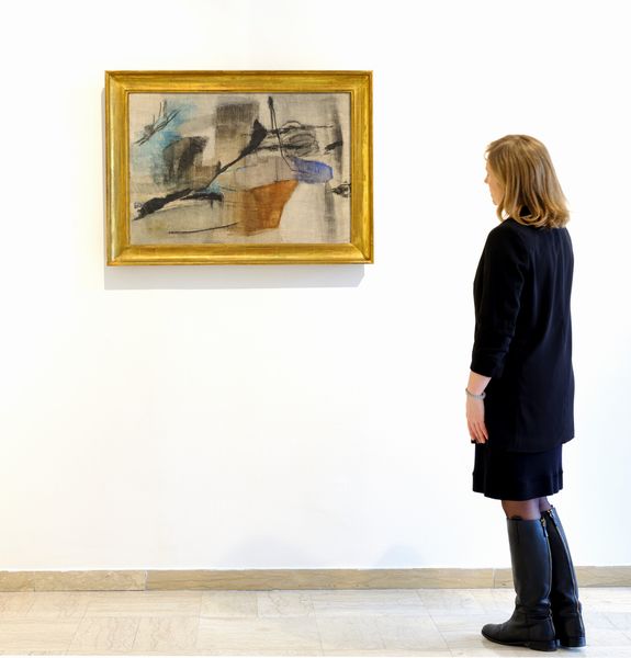 GIUSEPPE SANTOMASO : Composizione  - Asta Asta di Arte Moderna e Contemporanea - Associazione Nazionale - Case d'Asta italiane