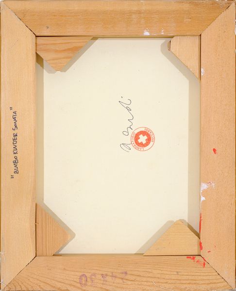 Laboratorio Saccardi : Bimbo Kinder Sonata  - Asta Asta di Arte Moderna e Contemporanea - Associazione Nazionale - Case d'Asta italiane