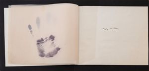 VALENTINA BERARDINONE : Libro d'Artista - La coscienza di s.....  - Asta Asta di Arte Moderna e Contemporanea - Associazione Nazionale - Case d'Asta italiane