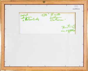 BERTINA  LOPES : Il canto della natura  - Asta Asta di Arte Moderna e Contemporanea - Associazione Nazionale - Case d'Asta italiane