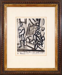 GIUSEPPE ZIGAINA : Interno  - Asta Asta di Arte Moderna e Contemporanea - Associazione Nazionale - Case d'Asta italiane