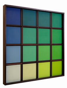 DARIO PEREZ FLORES : Chromovariation verde  - Asta Asta di Arte Moderna e Contemporanea - Associazione Nazionale - Case d'Asta italiane