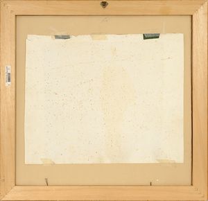 Lorenzo Viani : Uomo con cappello  - Asta Asta di Arte Moderna e Contemporanea - Associazione Nazionale - Case d'Asta italiane