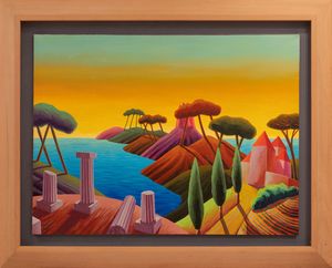 Luca Dall'Olio : Avrei tanto da vedere poco tempo mi resta......  - Asta Asta di Arte Moderna e Contemporanea - Associazione Nazionale - Case d'Asta italiane