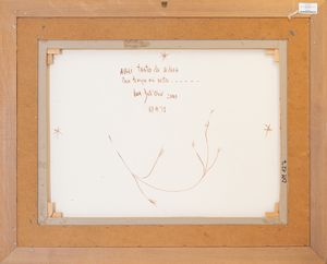 Luca Dall'Olio : Avrei tanto da vedere poco tempo mi resta......  - Asta Asta di Arte Moderna e Contemporanea - Associazione Nazionale - Case d'Asta italiane