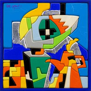 Ugo Nespolo - Deep eye