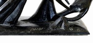 VIRGILIO GUIDI : Figure nello spazio  - Asta Asta di Arte Moderna e Contemporanea - Associazione Nazionale - Case d'Asta italiane