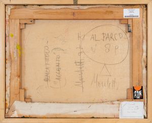 PAOLO  IACCHETTI : Al parco  - Asta Asta di Arte Moderna e Contemporanea - Associazione Nazionale - Case d'Asta italiane