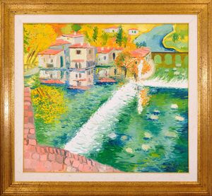 ATHOS FACCINCANI : Paesaggio  - Asta Asta di Arte Moderna e Contemporanea - Associazione Nazionale - Case d'Asta italiane