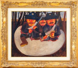 Franz Borghese : Uovo con sorpresa  - Asta Asta di Arte Moderna e Contemporanea - Associazione Nazionale - Case d'Asta italiane