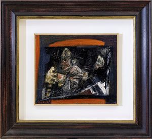 GIUSEPPE ZIGAINA : Teste e lische di pesce  - Asta Asta di Arte Moderna e Contemporanea - Associazione Nazionale - Case d'Asta italiane