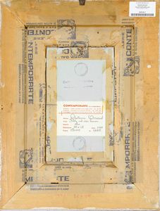 Giovanni Omiccioli : Fiori nel vaso bianco  - Asta Asta di Arte Moderna e Contemporanea - Associazione Nazionale - Case d'Asta italiane