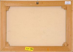 BRUNO SAETTI : Paesaggio con sole e vaporetto  - Asta Asta di Arte Moderna e Contemporanea - Associazione Nazionale - Case d'Asta italiane