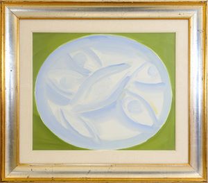 VIRGILIO GUIDI : Occhi nello spazio  - Asta Asta di Arte Moderna e Contemporanea - Associazione Nazionale - Case d'Asta italiane