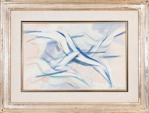 ARMANDO PIZZINATO : Gabbiani  - Asta Asta di Arte Moderna e Contemporanea - Associazione Nazionale - Case d'Asta italiane