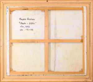 Ruggero Savinio : Madre e figlio  - Asta Asta di Arte Moderna e Contemporanea - Associazione Nazionale - Case d'Asta italiane