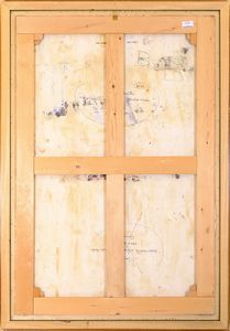 TRENTO  LONGARETTI : Musicante ebraico su fondi verdi  - Asta Asta di Arte Moderna e Contemporanea - Associazione Nazionale - Case d'Asta italiane