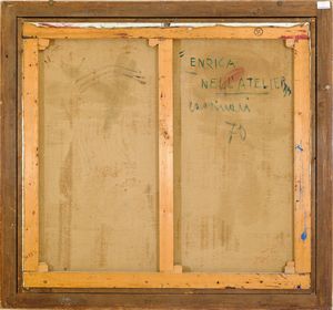 Bruno Cassinari : Enrica nell'atelier  - Asta Asta di Arte Moderna e Contemporanea - Associazione Nazionale - Case d'Asta italiane