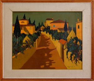 VINCENZO CENSOTTI : Paesaggio  - Asta Asta di Arte Moderna e Contemporanea - Associazione Nazionale - Case d'Asta italiane